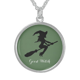 Witch Necklaces & Lockets | Zazzle