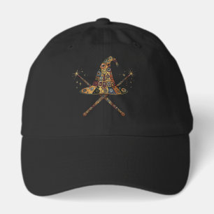 Witch Or Wizard Coat Of Arms Hat