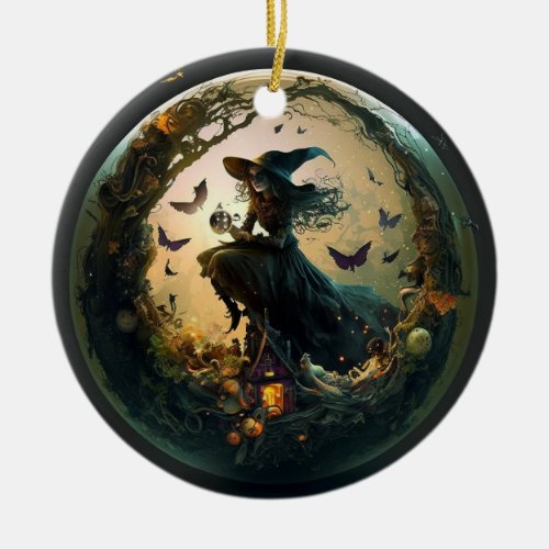 Witch Ornament 