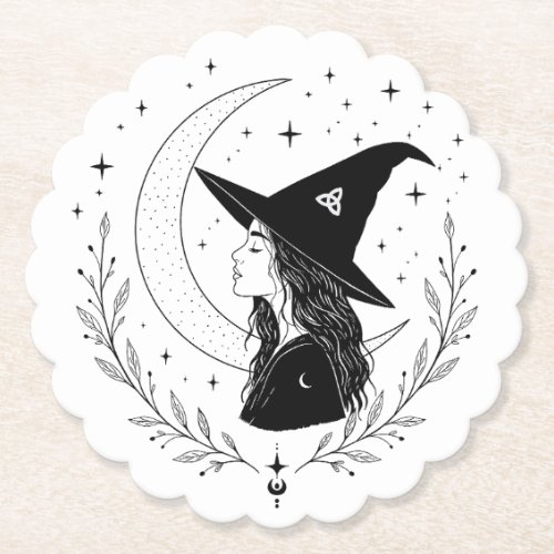 Witch Paper Coaster