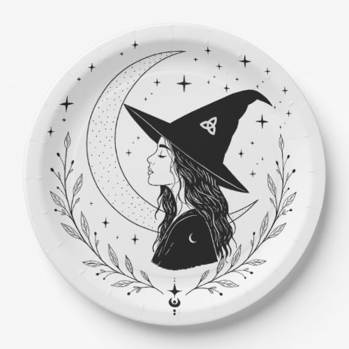 Witch Paper Plates