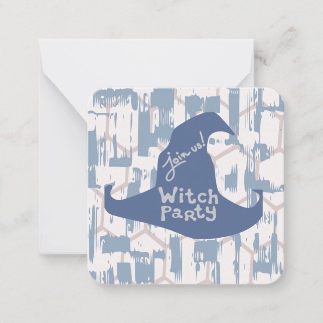 Witch Party Invite : (Front)