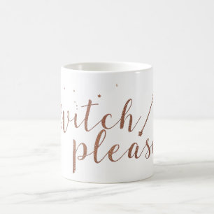 Witch Please Mug Funny Minimalist Halloween Cup