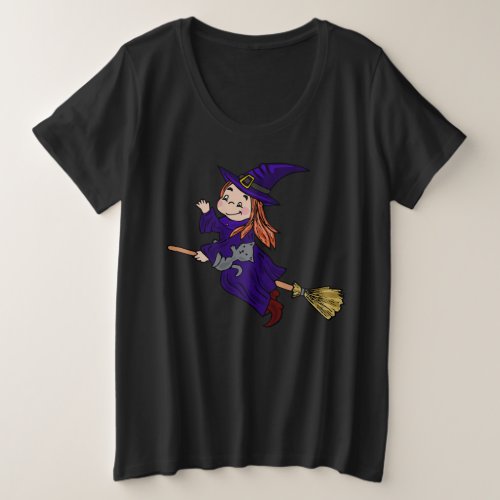 Witch Plus Size T_Shirt