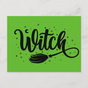 Witch Postcard