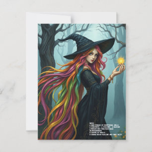 Witch Postcard