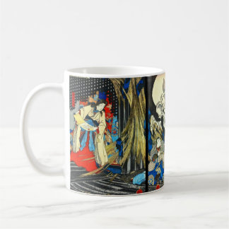Witch Princess and Skeleton Specter 1844 Coffee Mug