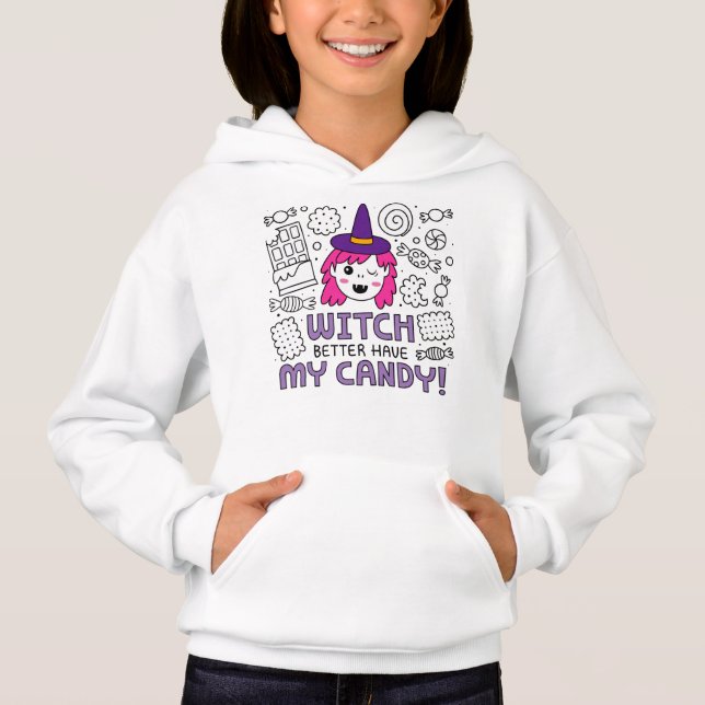 Witch Quote Hoodie (Front)