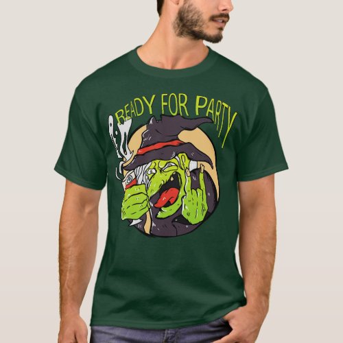 Witch Ready For Party T_Shirt