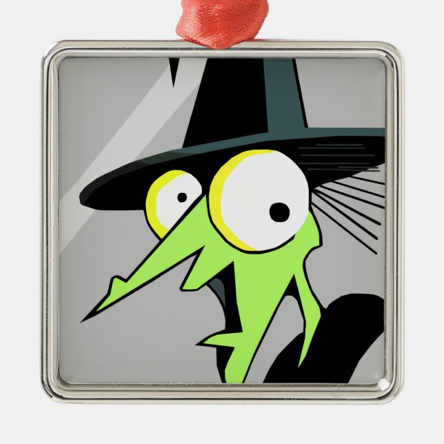 Witch Reflection Ornament (Front)