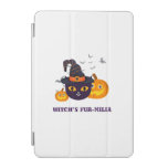Witch’s Fur-miliar Halloween iPad Mini Cover