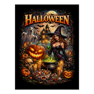 Witch’s Night Feast Poster