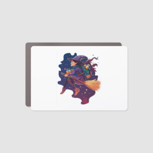 Witch’s Potion Delivery Car Magnet