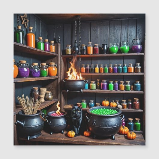 Witch’s Potion Room A Magical Alchemist’s Haven (Front)