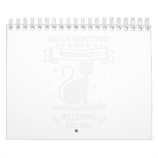 Witch Salem Sanctuary For Wayward Black Cats 1692. Calendar