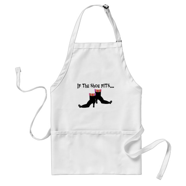 Witch Shoes T-shirts and Gifts Adult Apron (Front)