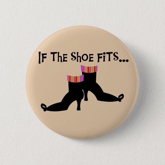 Witch Shoes T-shirts and Gifts Pinback Button (Front)