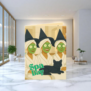 Witch Spa Day Funny Humor Invitation