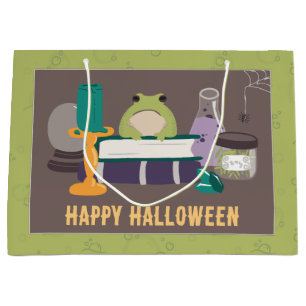 Witch Spell Ingredients Halloween Large Gift Bag