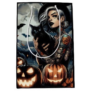  Witch Themed Halloween Party Medium Gift Bag