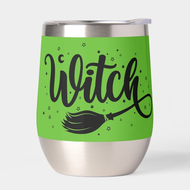 Witch Thermal Wine Tumbler (Left)