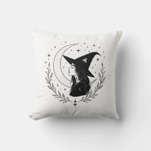 Witch Throw Pillow