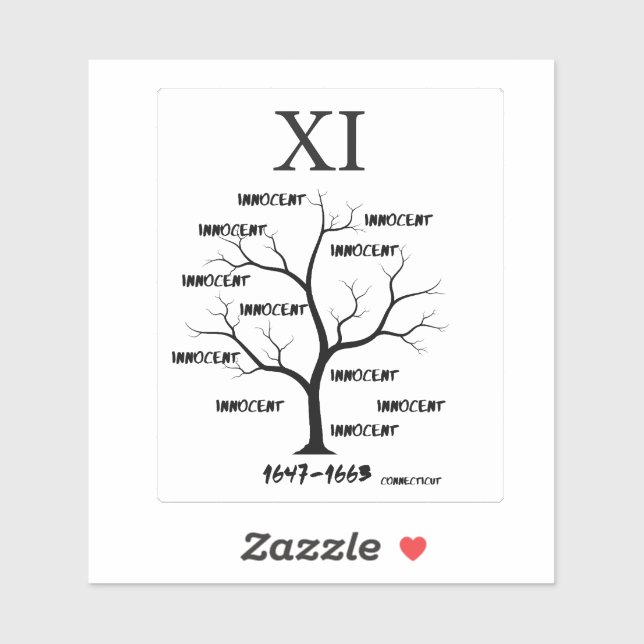 Witch Trials Sticker (Sheet)