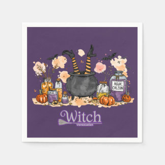"Witch Venezolana" - Humor and Magia Latina 50 und Napkins