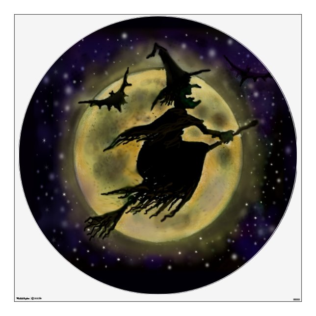 Witch Wall Decal (Front)