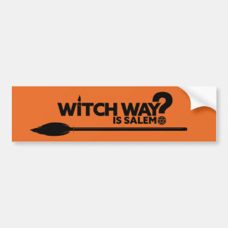 Witch Way Is Salem? Bumper Sticker