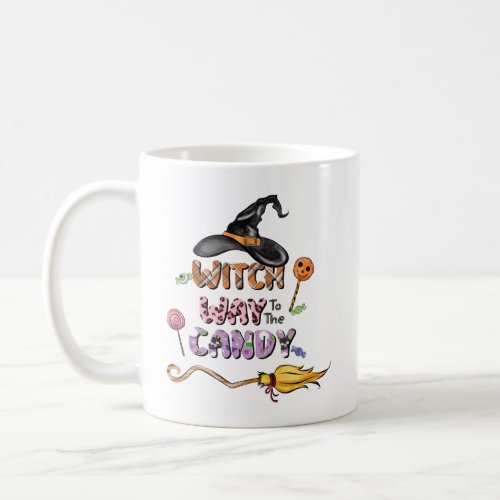 Witch Way to the Candy  Coffee Mug