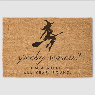 witch welcome mat halloween & spooky season