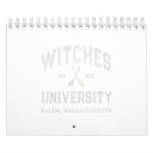 Witch Witches University Salem Massachusetts Wicca Calendar