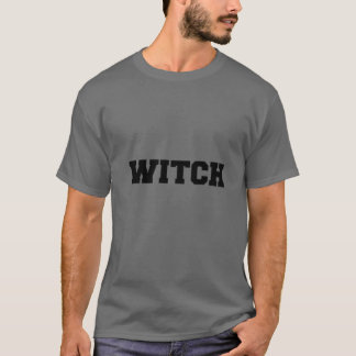 Witch Word Halloween Costume T-Shirt