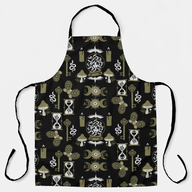Witchcore Aesthetic Decor Apron (Front)