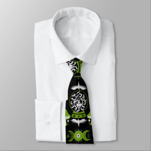Witchcore Aesthetic Decor Neck Tie