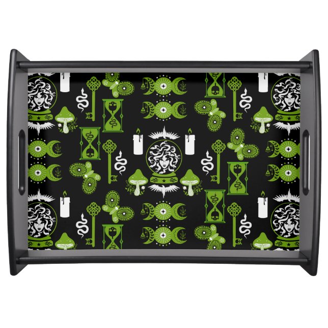 Witchcore Aesthetic Decor Serving Tray (Front)