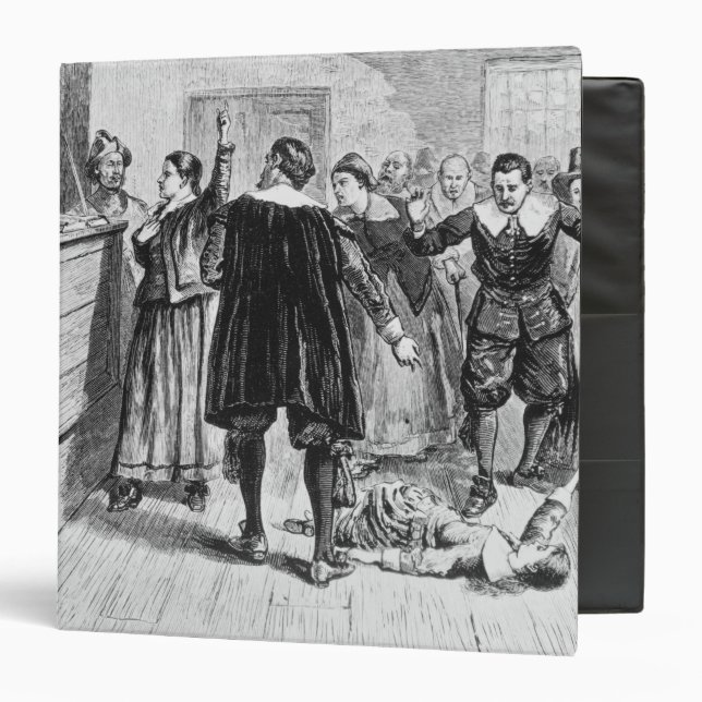 Witchcraft at Salem Village 3 Ring Binder (Front/Inside)