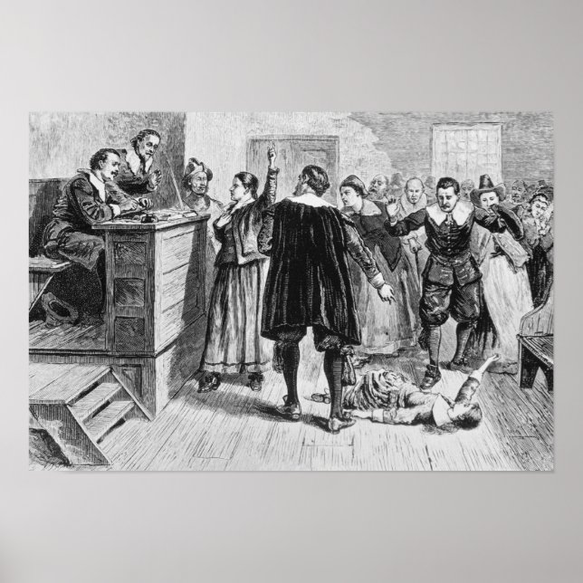 Witchcraft at Salem Village Poster (Front)