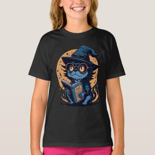 Witchcraft Canine With Glasses T_Shirt