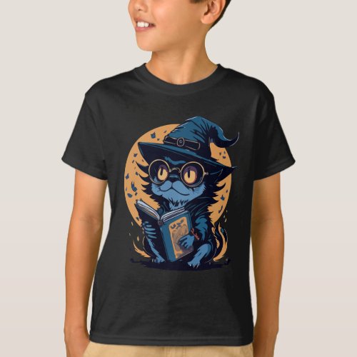 Witchcraft Canine With Glasses T_Shirt