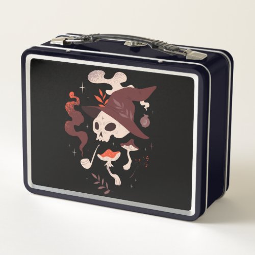 Witchcraft Elements _ Halloween Fantasy Design Metal Lunch Box