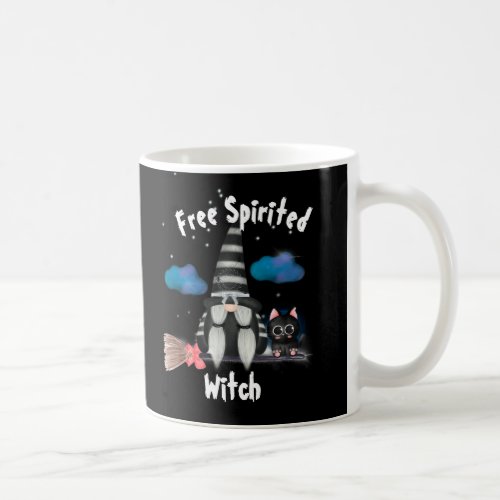 Witchcraft Gonk Gnome Free Spirit Quote Black Mug