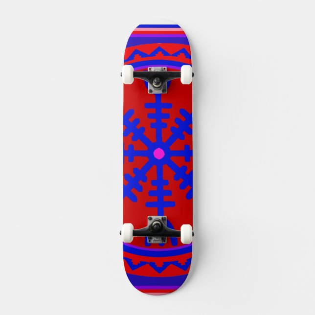 Witchcraft Helm of Awe Skateboard Deck (Front)