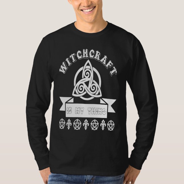 Witchcraft Is My Thing   Witch Halloween T-Shirt (Front)