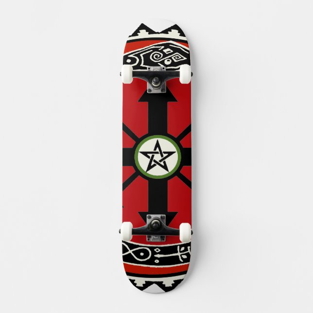 Witchcraft Pentacle Skateboard Deck (Front)