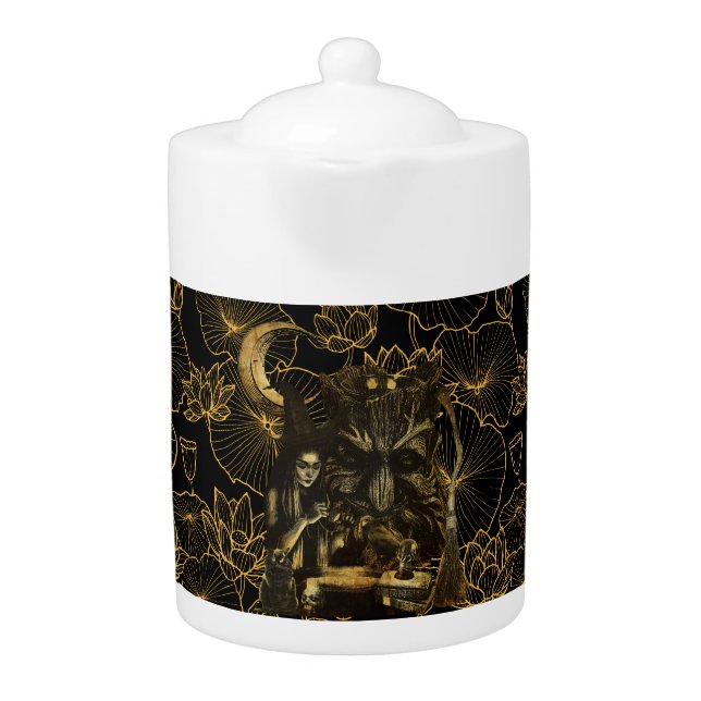 witchcraft  teapot (Front)