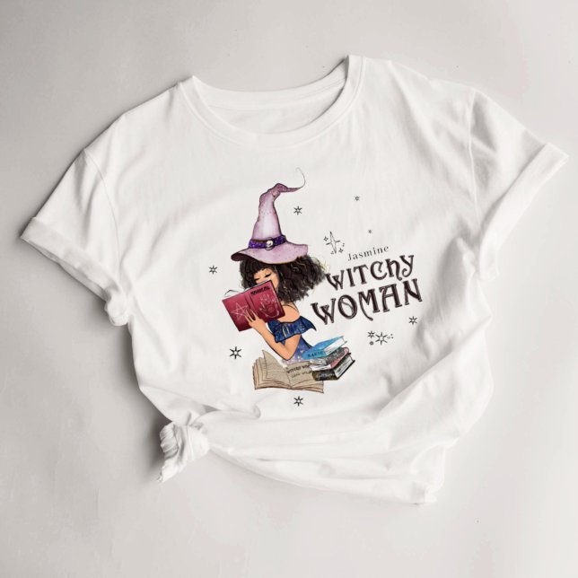 Witchcraft Witchy Woman Personalized T-Shirt (Creator Uploaded)