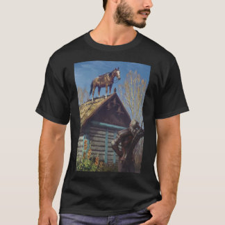 Witcher 3 Roach Graphic, Roach on the roof Poster T-Shirt
