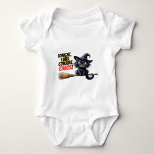 Witcher's Chaos: Black Cats in Action Baby Bodysuit